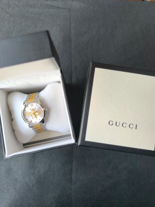 Orologio Gucci Donna Ape Oro Argento