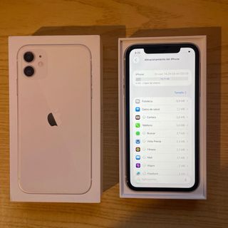 iPhone 11 128GB Blanco - 76% Batería