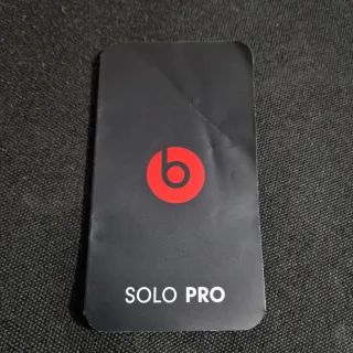 Cascos Beats Solo Pro Negros