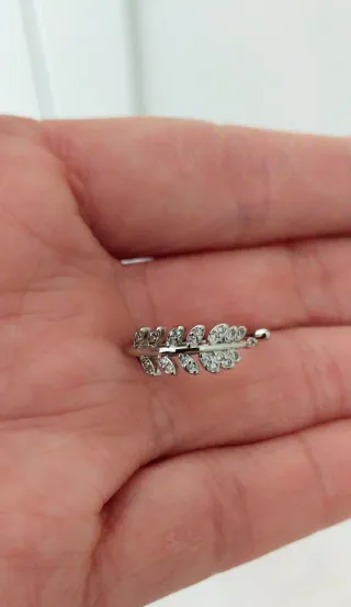 Anillo Plata de Ley y Circonitas