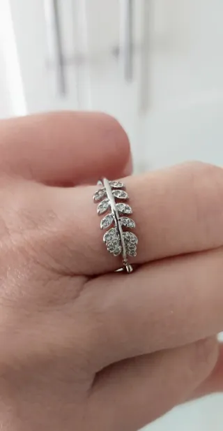 Anillo Plata de Ley y Circonitas