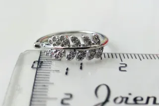 Anillo Plata de Ley y Circonitas