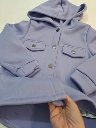 Tuta bambina viola tg 6