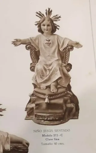 Niño Jesús Sentado