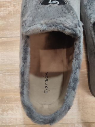 Zapatillas Garzon grises