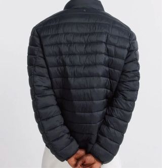 Chaqueta acolchada Springfield negra