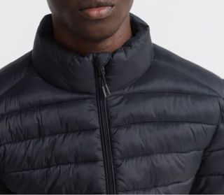 Chaqueta acolchada Springfield negra