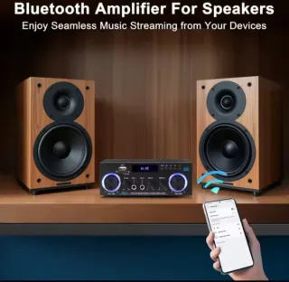 Amplificador Woopker AK50 Bluetooth 5.3 de 840W