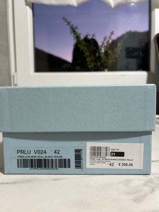 Philippe Model Sneakers Bianche Marroni