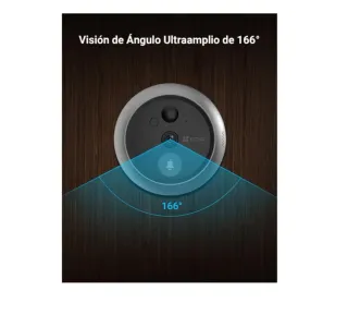 Mirilla Digital EZVIZ con Pantalla Táctil