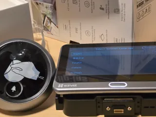 Mirilla Digital EZVIZ con Pantalla Táctil