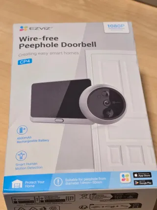 Mirilla Digital EZVIZ con Pantalla Táctil