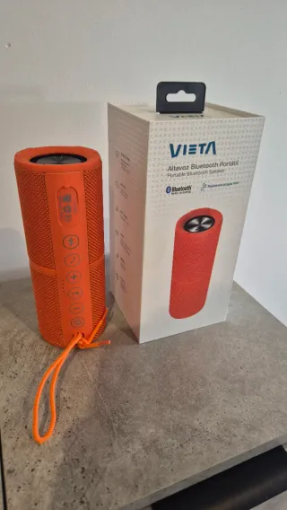 Altavoz Bluetooth Vieta Naranja