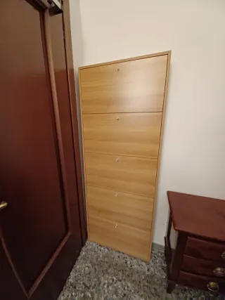 Scarpiera in legno 5 ante