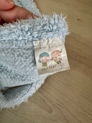 Toquilla/manta coralina bebé