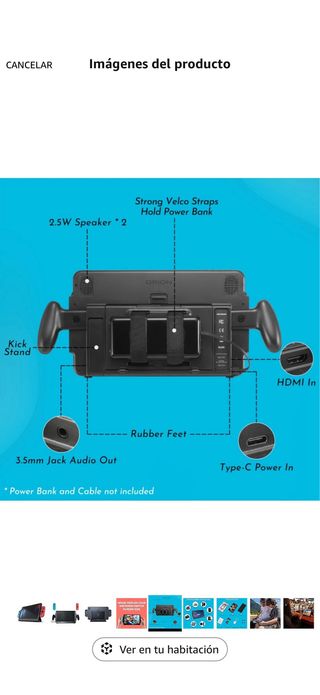 Orion Pantalla Grande para Nintendo Switch