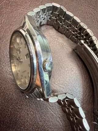 Seiko 7009-6000 Automatico Argento/Bianco