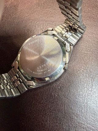 Seiko 7009-6000 Automatico Argento/Bianco