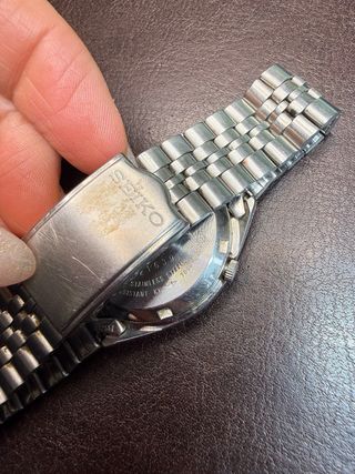 Seiko 7009-6000 Automatico Argento/Bianco
