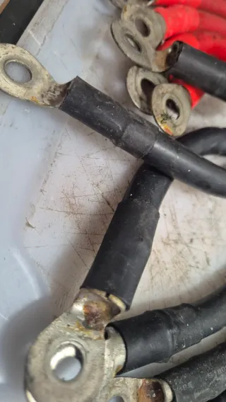 Cables estañados de Batería para Empalme (Set de 1