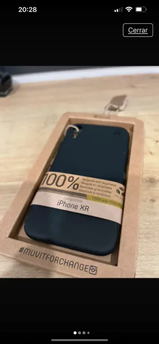 Custodia Muvit iPhone XR 100% Riciclata