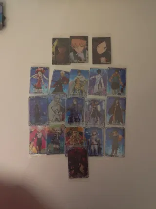 Cartas Coleccionables Fate/Grand Order Wafers