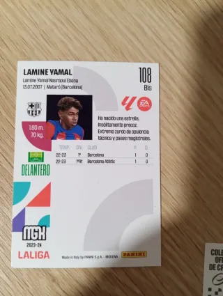Lamine Yamal Cromos LaLiga EA Sports 2023-24