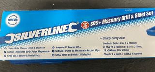 Juego Silverline 12 Brocas y Cinceles