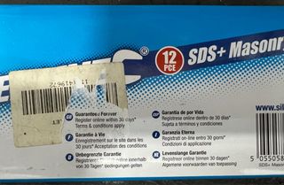 Juego Silverline 12 Brocas y Cinceles