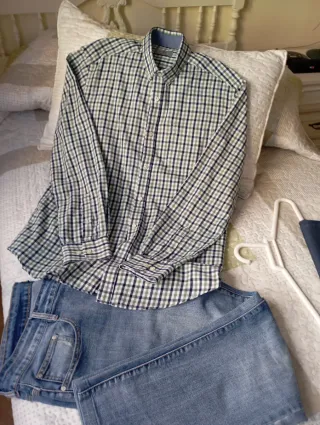 Camisas Villela Hombre marca TEX Talla L