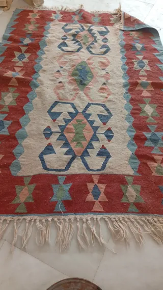 Maleta verde vintage