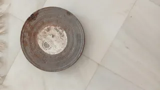 Maleta verde vintage