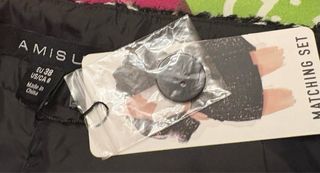 Falda pantalón tweed mujer