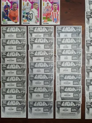 Lote cromos LaLiga Este 25-26 + Álbum