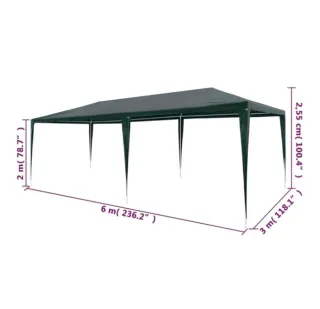 Carpa impermeable 3x6