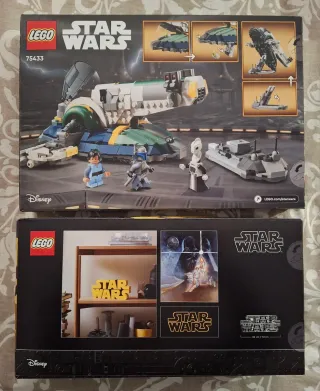 LEGO Star Wars Jango Fett's Starship 75433 + 75407