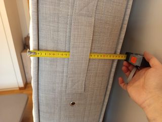 Pack Colchón y base tapizada 135x190. Buen estado.