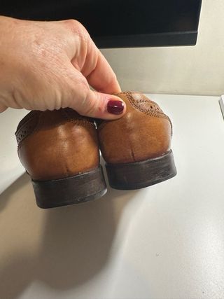 Zapatos ingles de cordones marrones