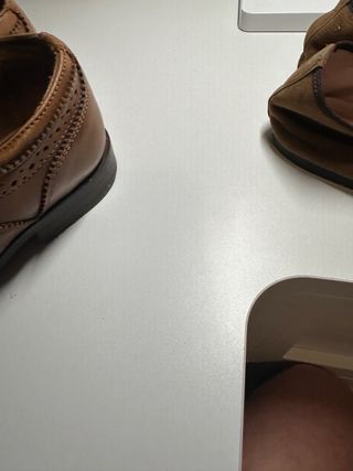 Zapatos ingles de cordones marrones