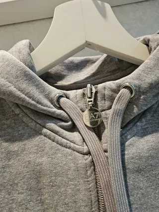 Sudadera Emporio Armani ORIGINAL Gris cremallera