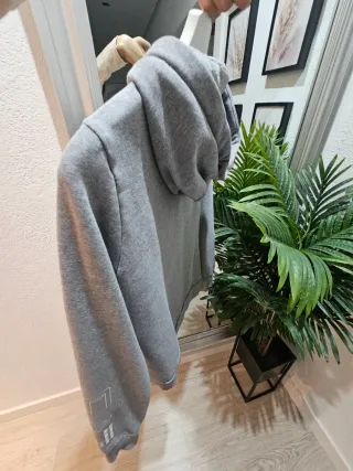 Sudadera Emporio Armani ORIGINAL Gris cremallera