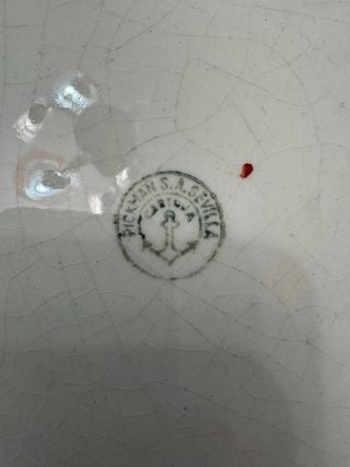 Vajilla La Cartuja de Sevilla