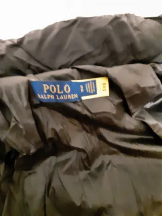 Abrigo Polo Ralph Lauren Negro