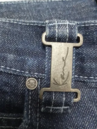 Pantalón Karl Kani Vintage 1989 Azul