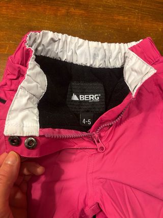 Pantalón de esquí talla 4-5