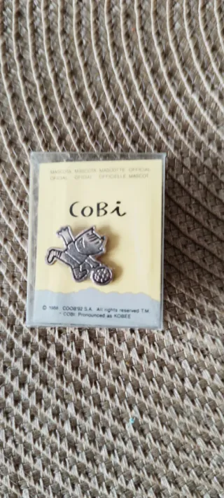 Lote 6 pins Cobi Barcelona 92 Oficial