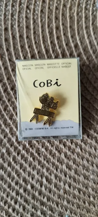 Lote 6 pins Cobi Barcelona 92 Oficial