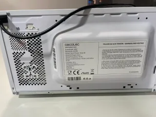 Microondas Cecotec Grandheat 20L