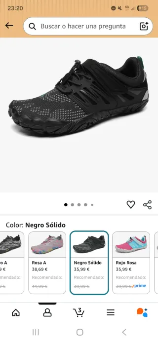 Zapatillas SAGUARO Barefoot Trail Negro/Verde