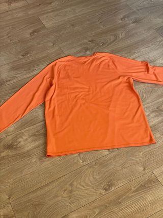 Camiseta Carhartt Manga Larga Naranja Talla L